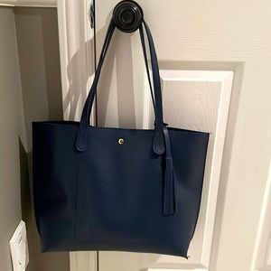 Blue Navy tote bag